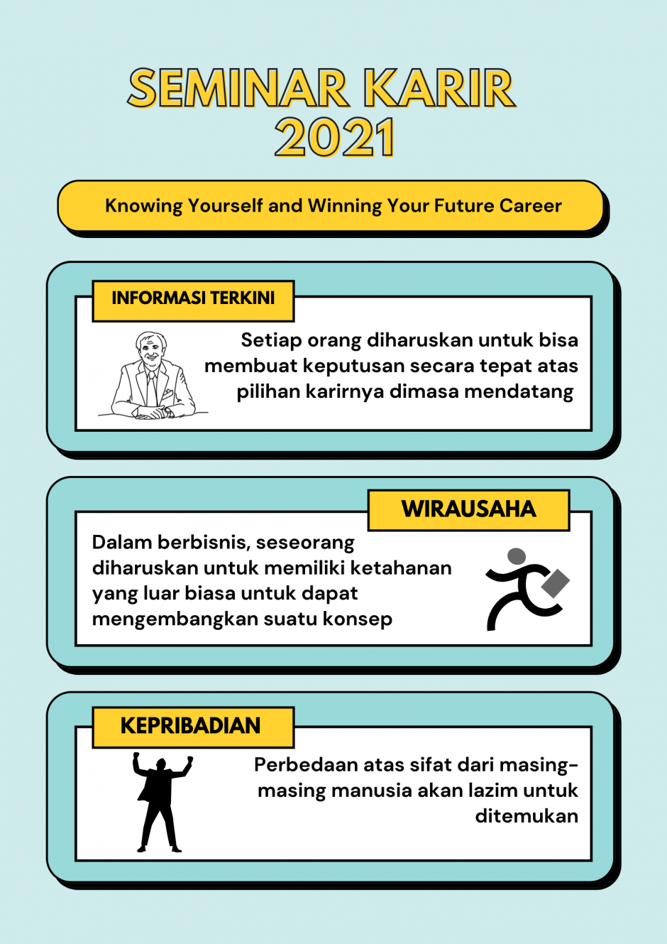 Seminar Karir : Knowing Yourself and Winning Your Future Career