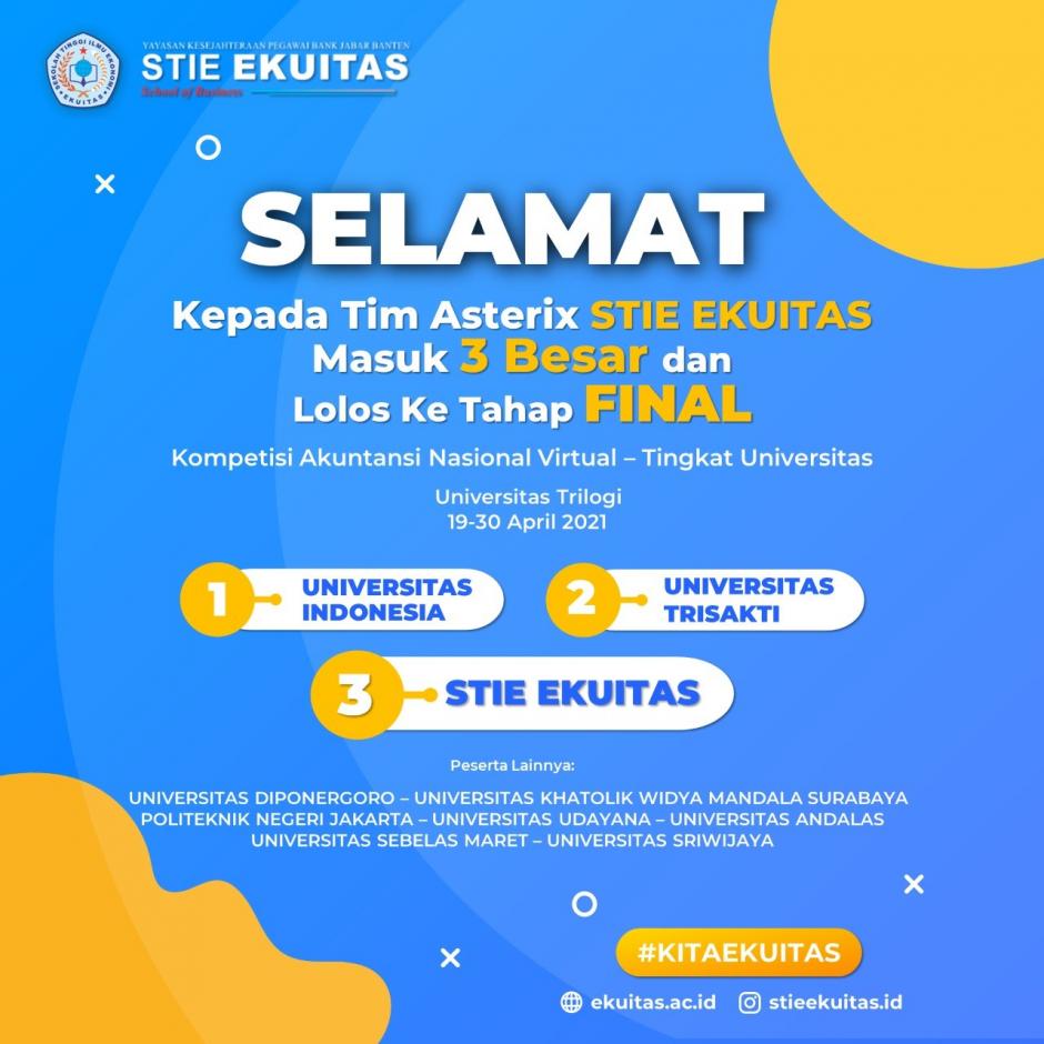 Kompetisi Akutansi Universitas Trilogi