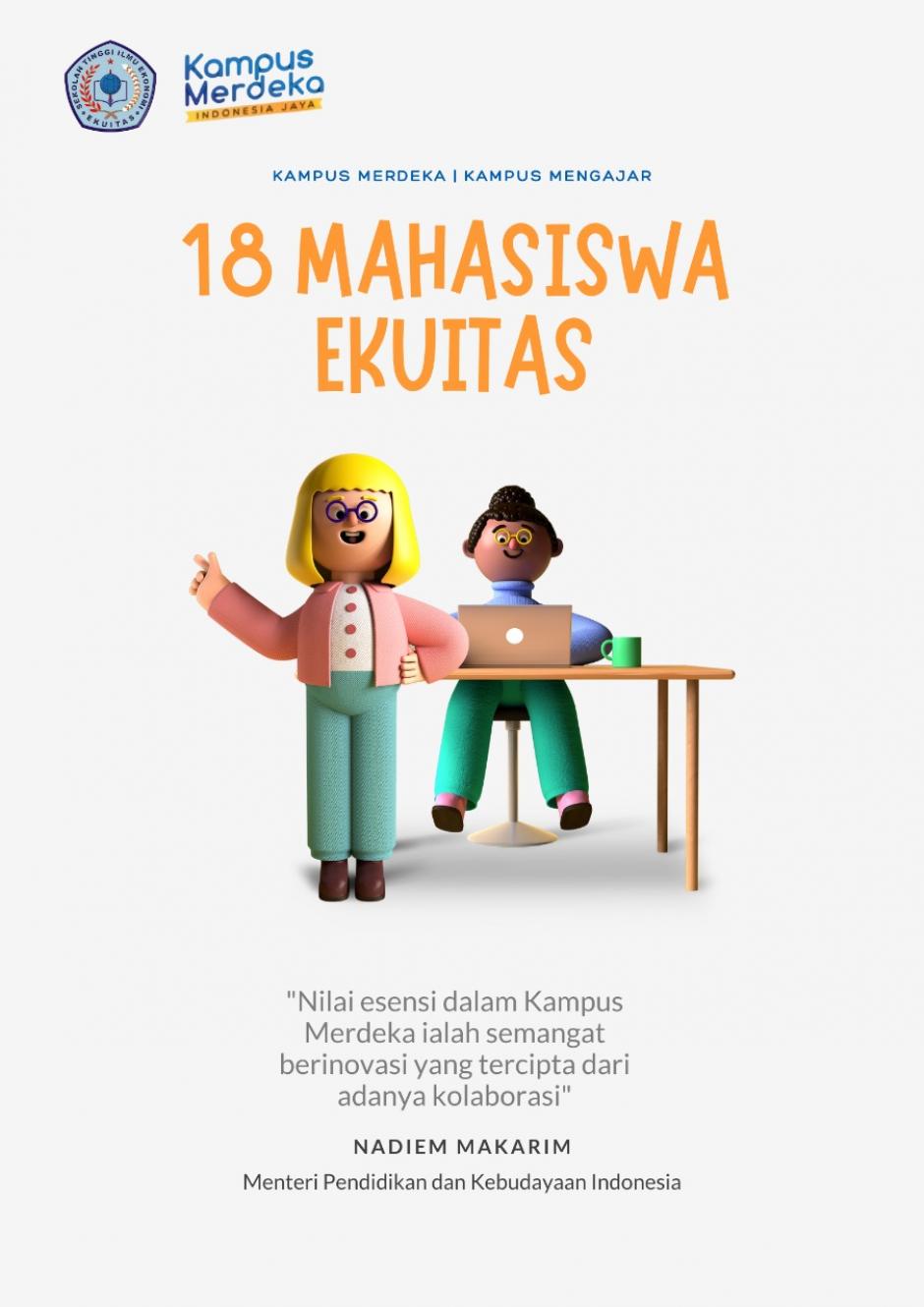 18 Mahasiswa/i Lolos Program Kampus Mengajar DIKTI