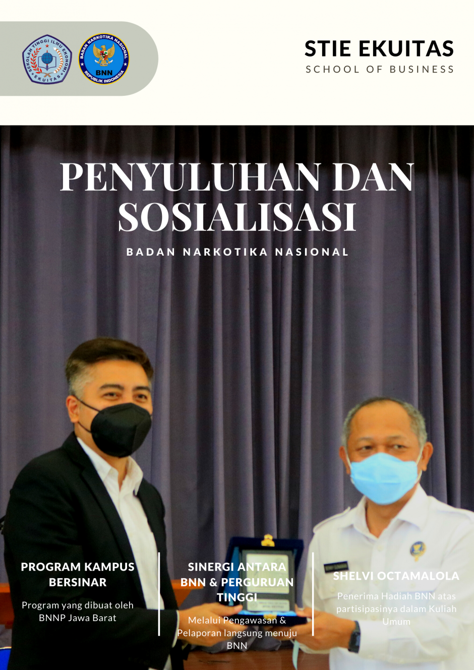 Kunjungan BNN dalam Rangka Sosialisasi Program Kampus Bersinar