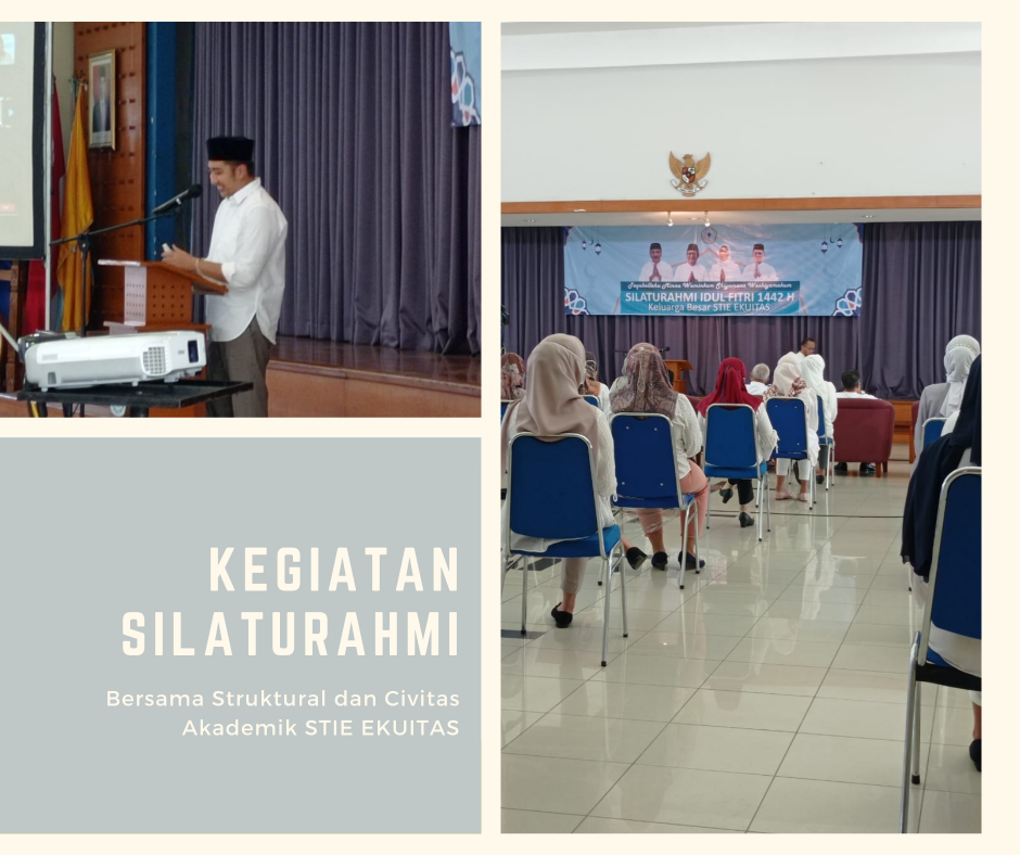 Silaturahmi Idul Fitri 1442 H Keluarga Besar STIE EKUITAS