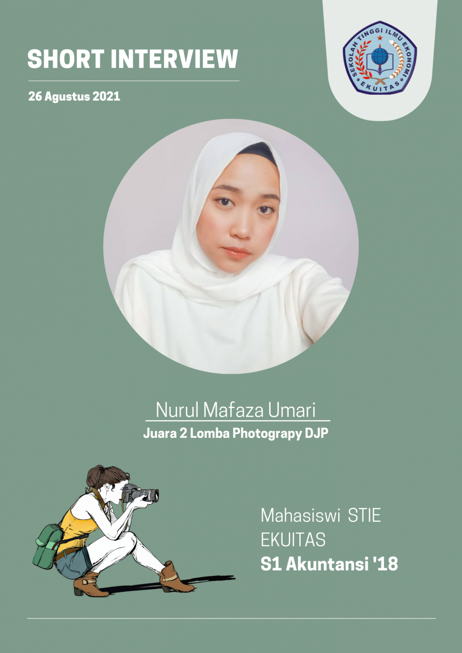 Nurul Mafaza Umari, Juara 2 Lomba Photography